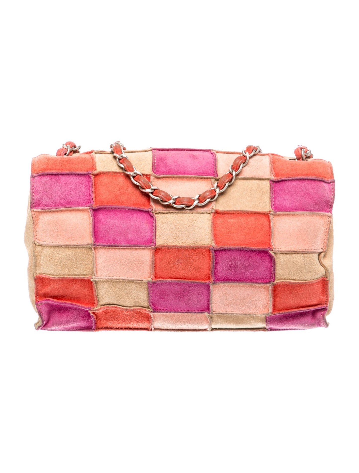 Chanel Suede Patchwork Reissue Flap Bag
