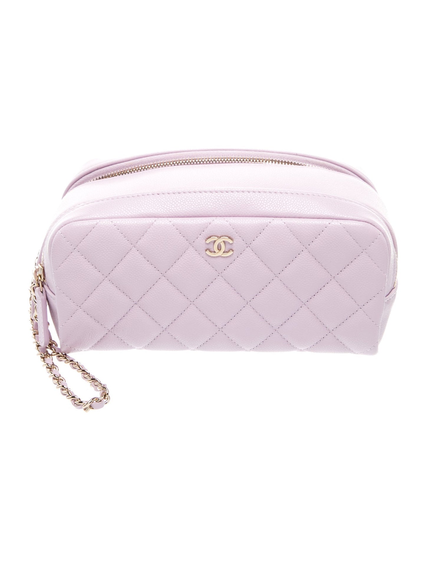 Chanel Caviar Quilted Toiletry Case