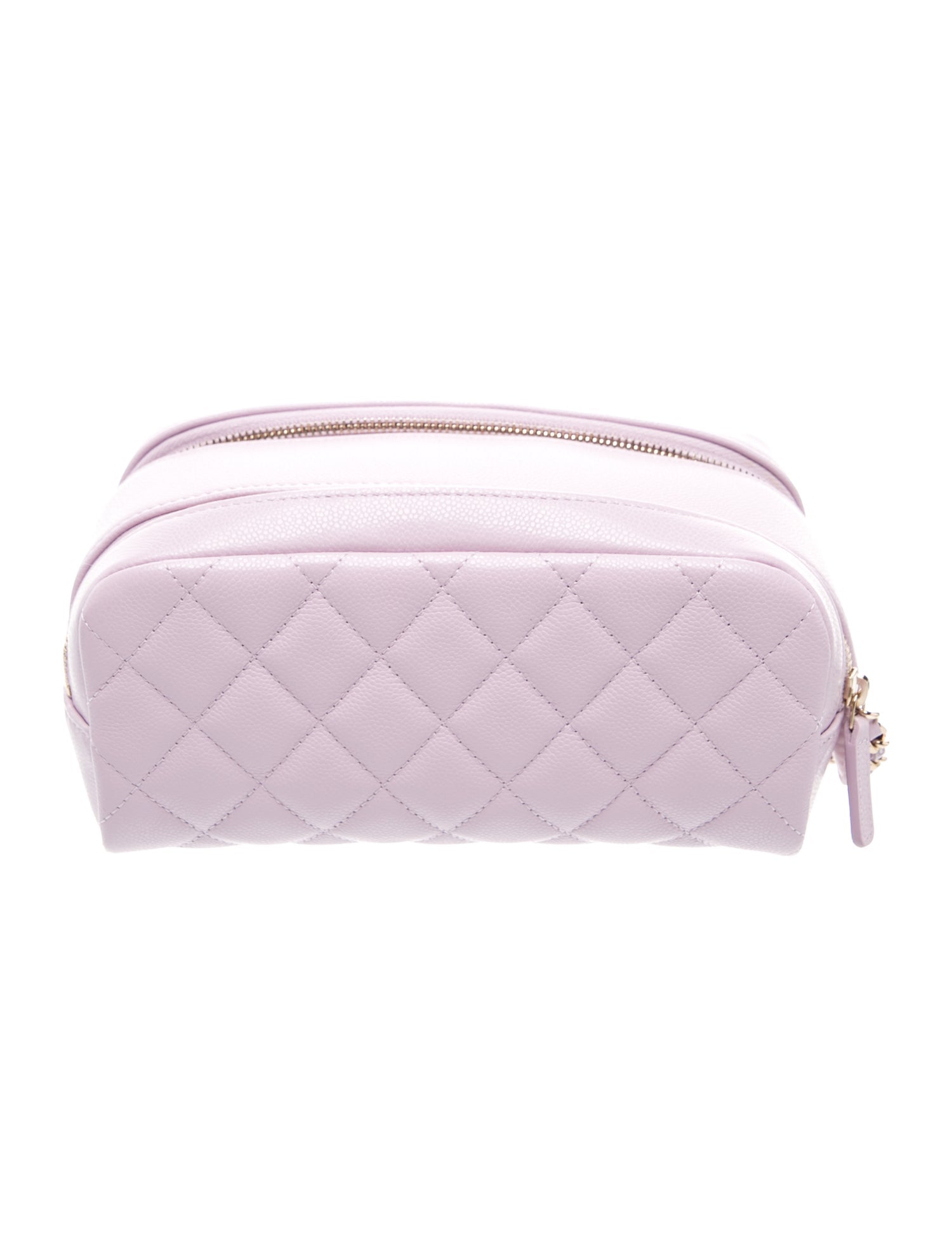 Chanel Caviar Quilted Toiletry Case