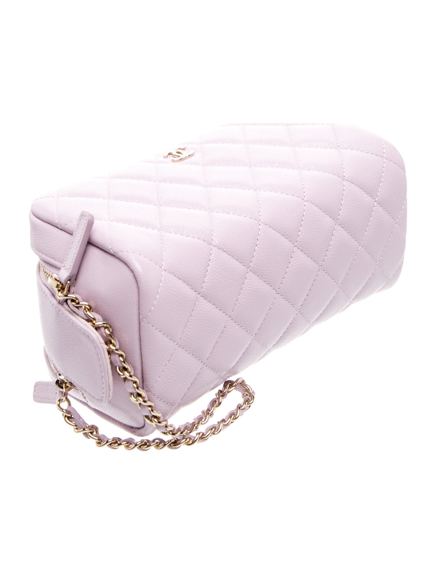 Chanel Caviar Quilted Toiletry Case
