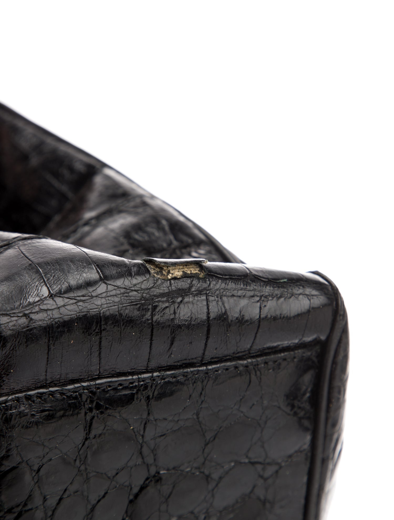 Chanel Crocodile Chain Tote