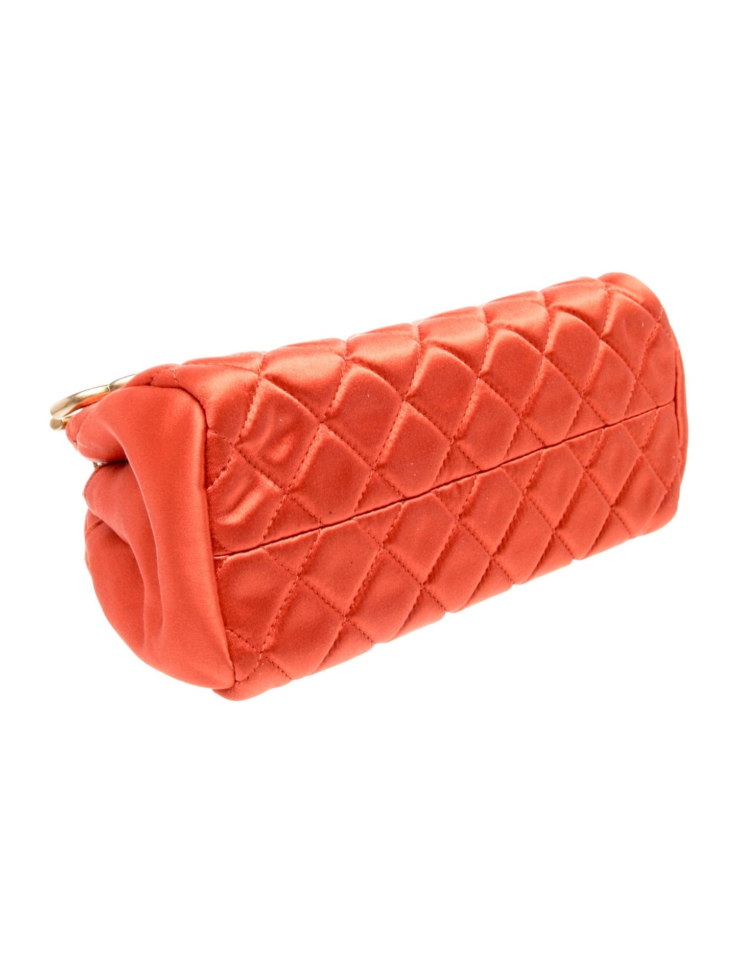 Chanel Quilted Satin Mini Just Mademoiselle Bowling Bag