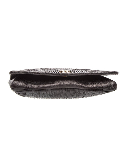 Chanel Coco Pleats Clutch