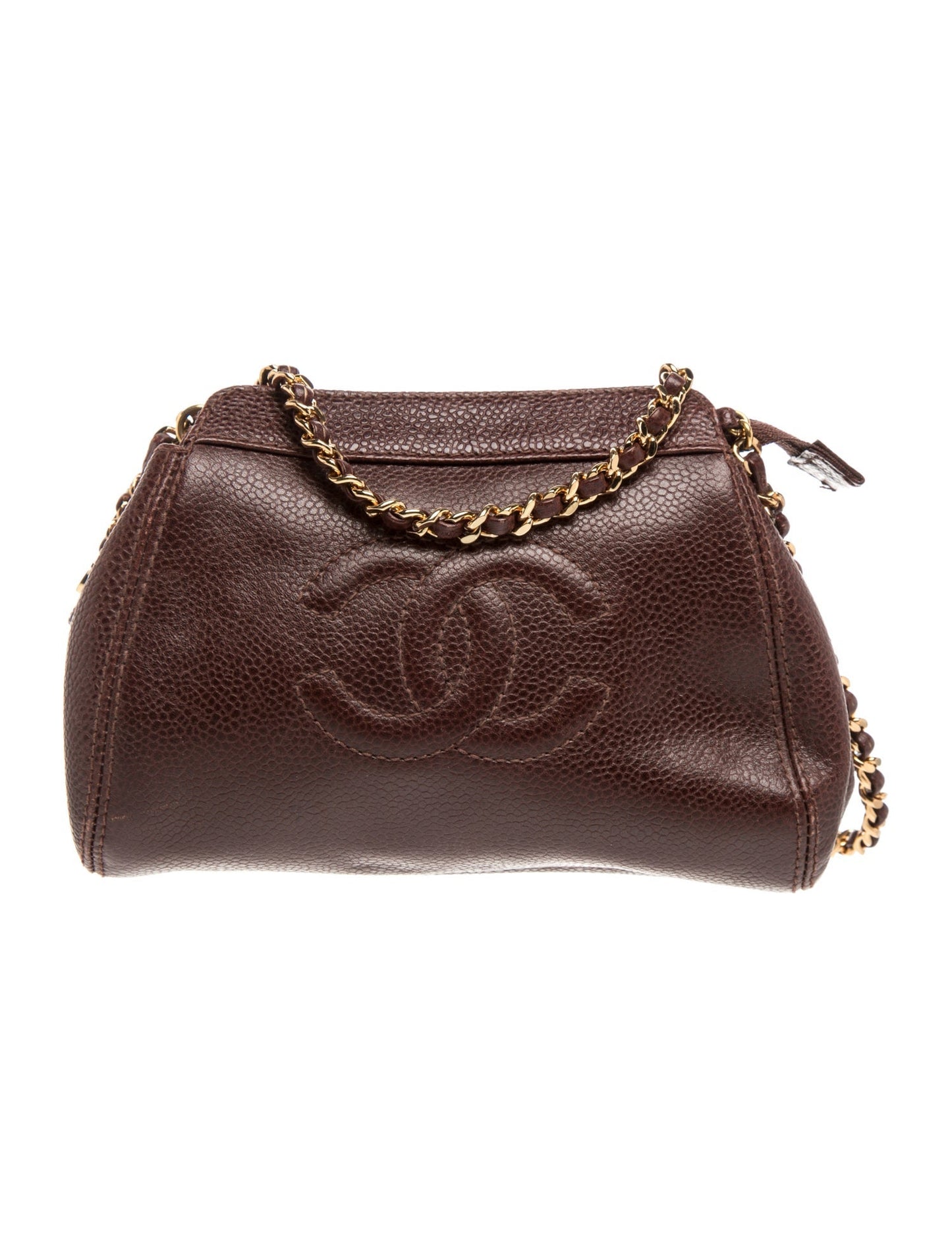 Chanel Caviar CC Frame Bag