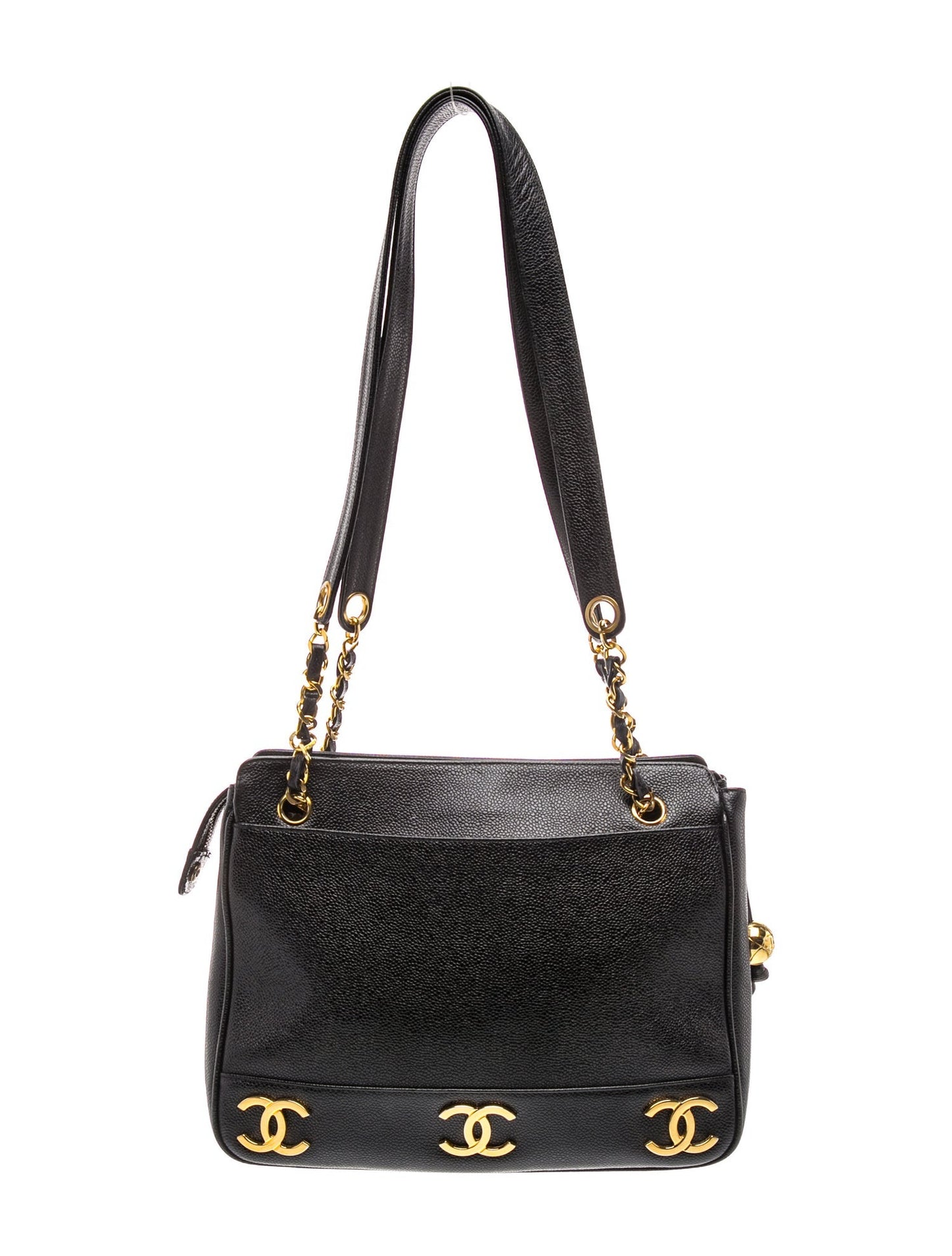 Chanel Caviar Triple CC Shoulder Bag