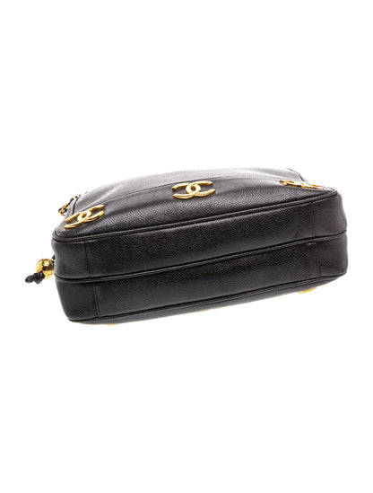 Chanel Caviar Triple CC Shoulder Bag