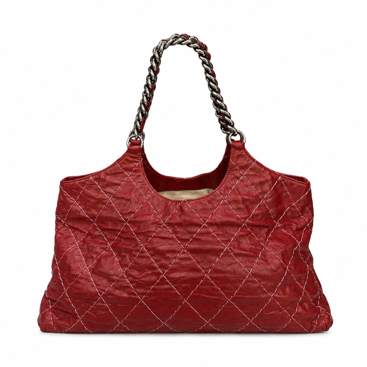 Chanel Lambskin Wild Stitch CC chain