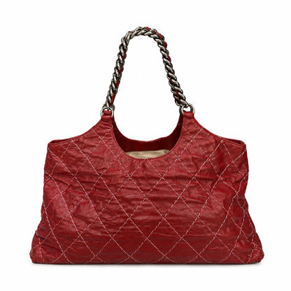 Chanel Lambskin Wild Stitch CC chain