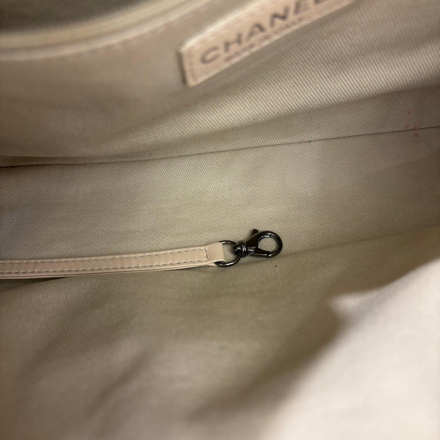Chanel Lambskin Wild Stitch CC chain