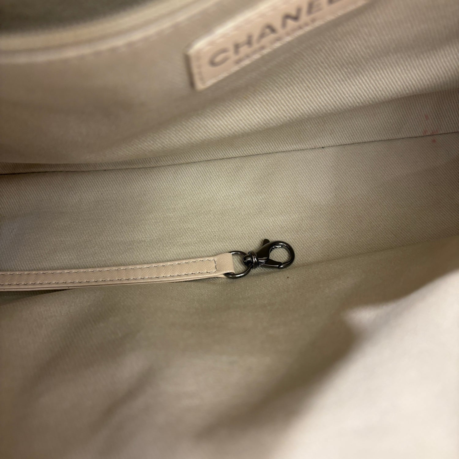 Chanel Lambskin Wild Stitch CC chain
