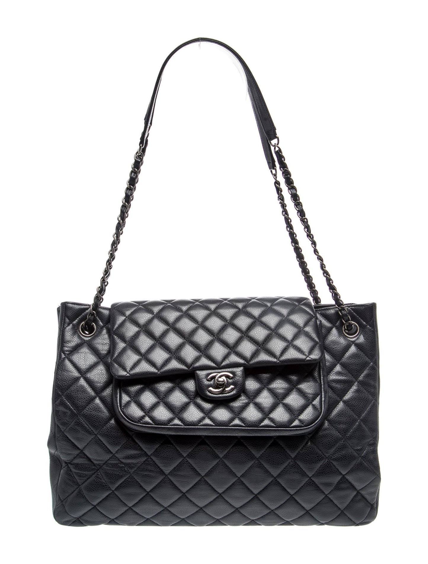 Chanel Paris-Edinburgh Quilted Flap Tote