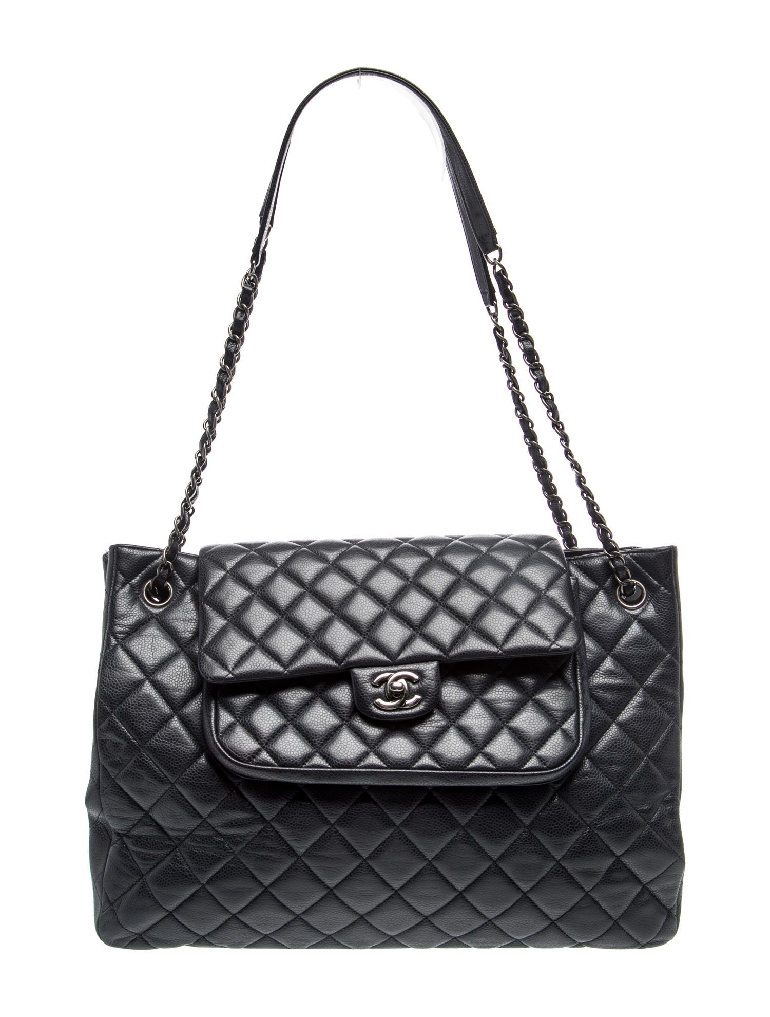 Chanel Paris-Edinburgh Quilted Flap Tote