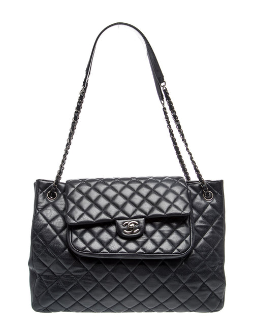Chanel Paris-Edinburgh Quilted Flap Tote