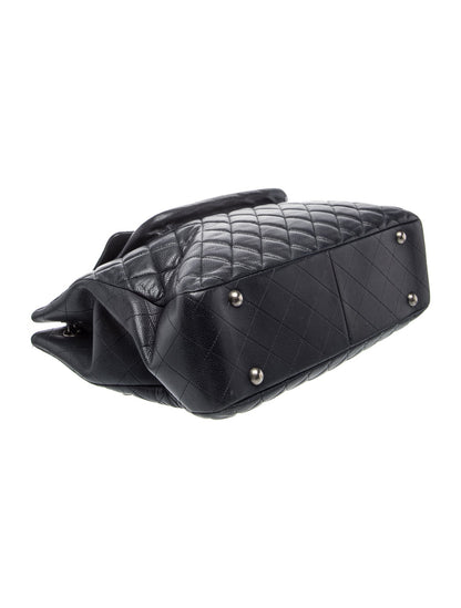 Chanel Paris-Edinburgh Quilted Flap Tote