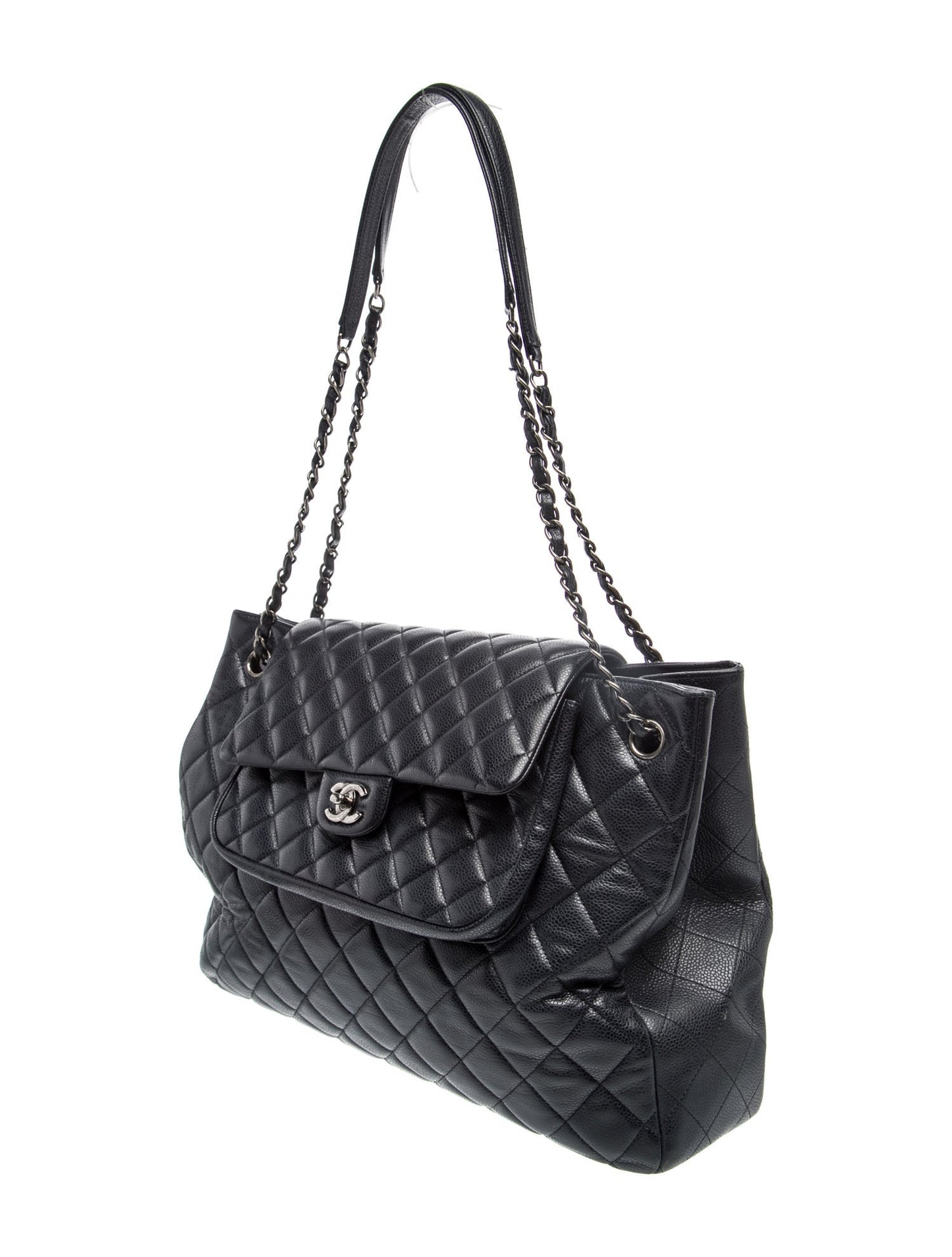 Chanel Paris-Edinburgh Quilted Flap Tote