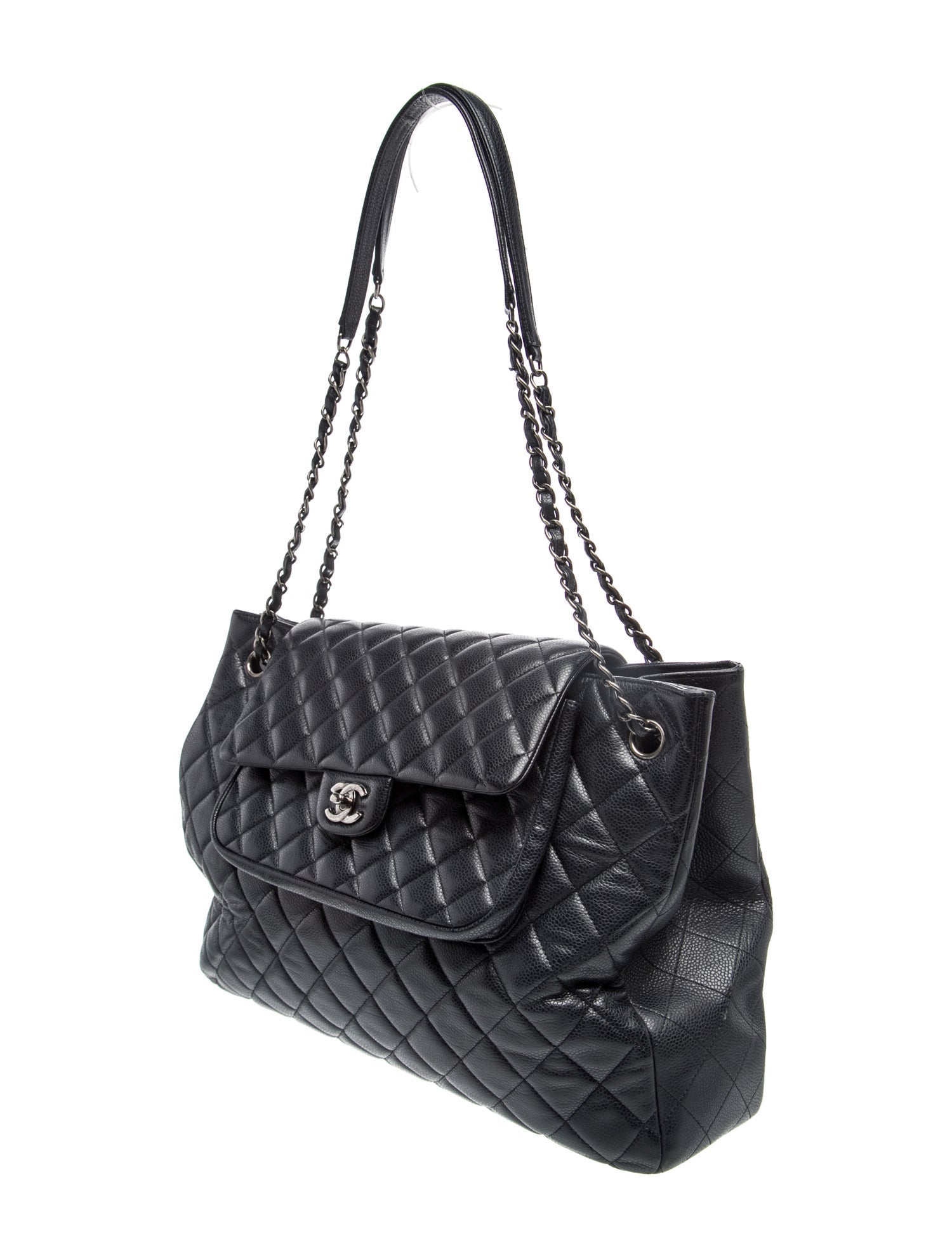 Chanel Paris-Edinburgh Quilted Flap Tote