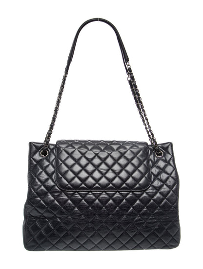 Chanel Paris-Edinburgh Quilted Flap Tote