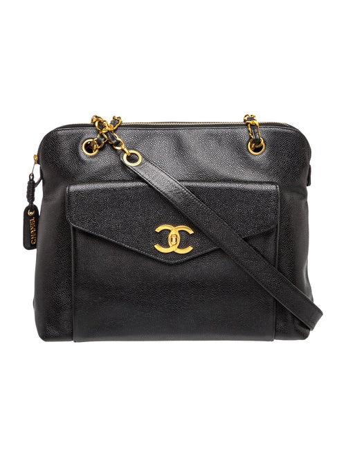 Chanel CC Front Pocket Chain Tote