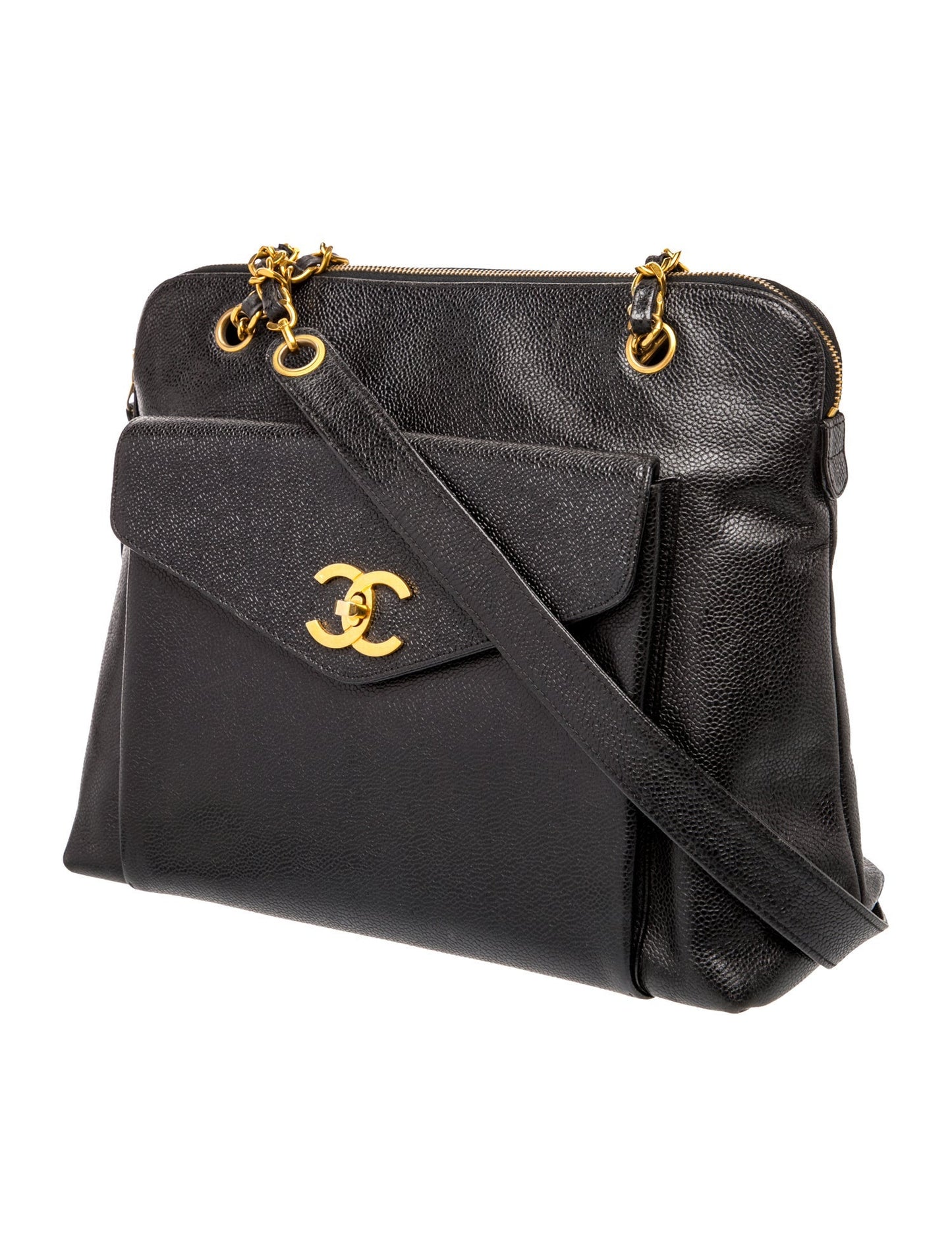 Chanel CC Front Pocket Chain Tote
