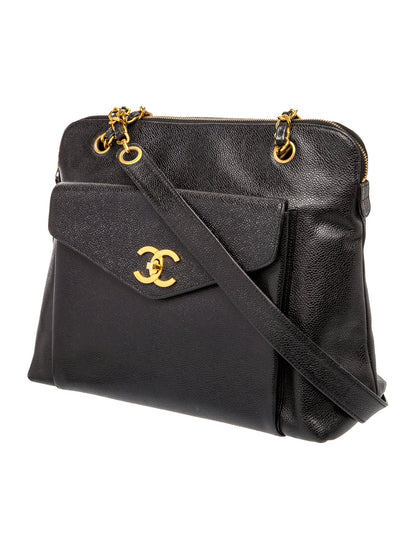 Chanel CC Front Pocket Chain Tote