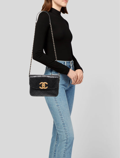 Chanel Vintage XL CC Flap Bag