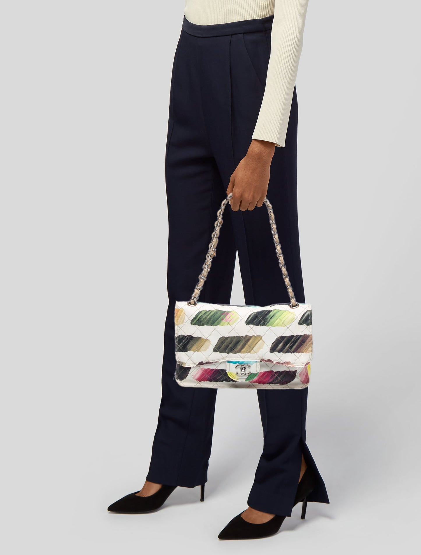 Chanel Jumbo Colorama Watercolor Flap Bag