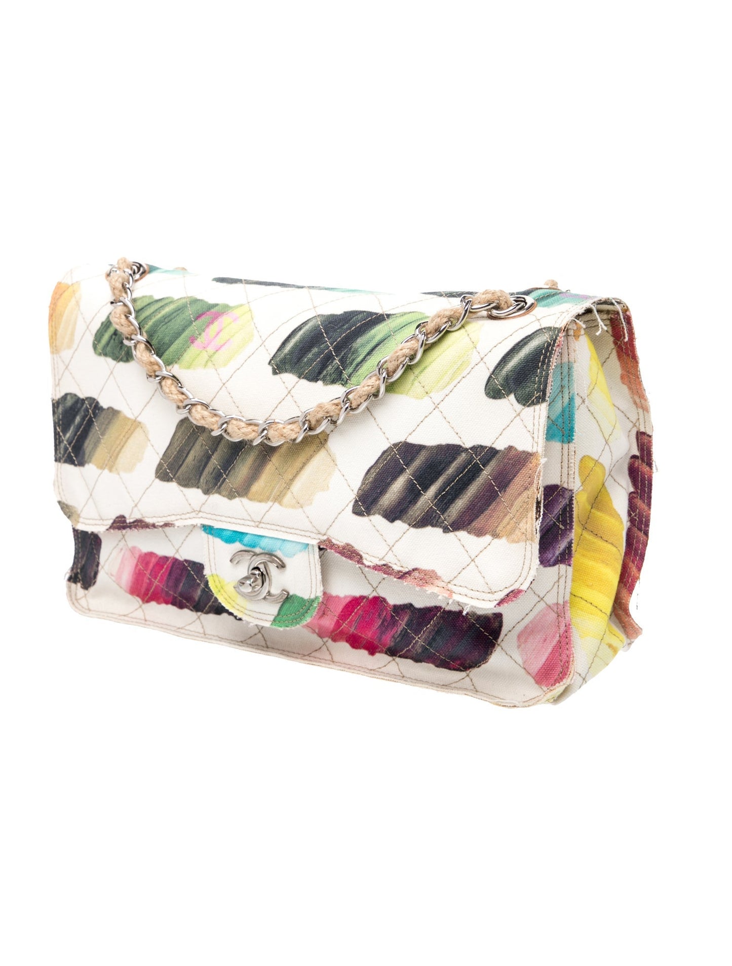 Chanel Jumbo Colorama Watercolor Flap Bag