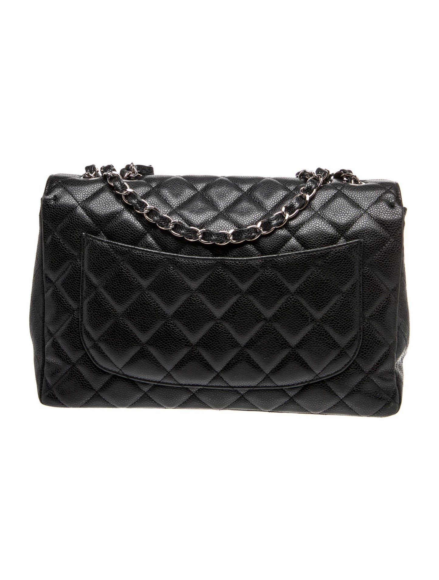Chanel Caviar Classic Jumbo Single Flap Bag
