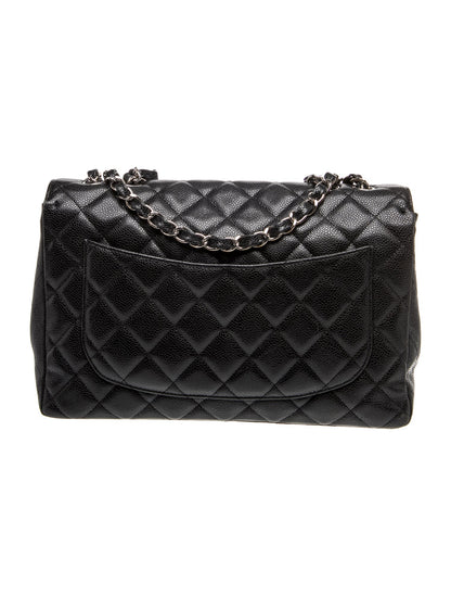 Chanel Caviar Classic Jumbo Single Flap Bag
