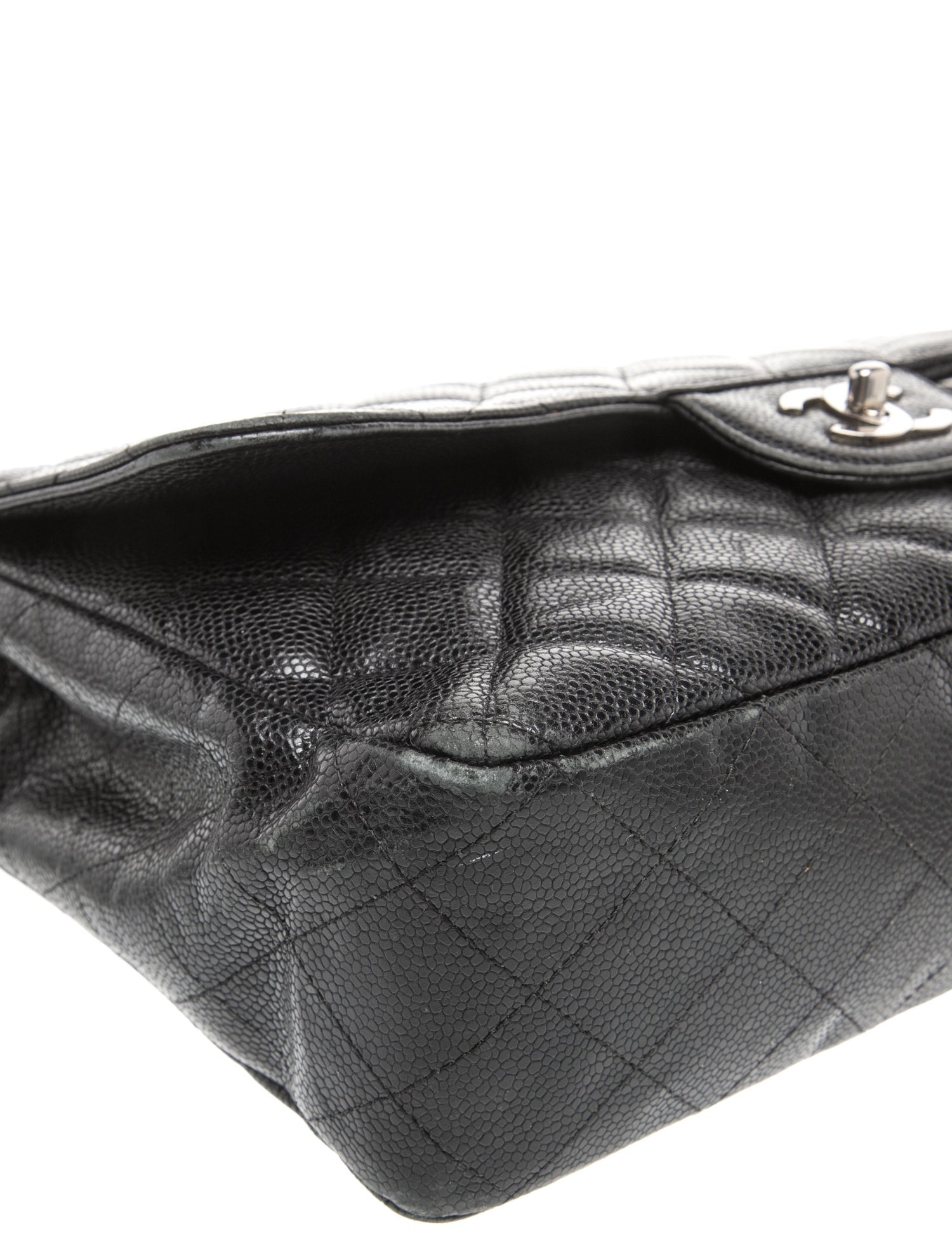 Chanel Caviar Classic Jumbo Single Flap Bag