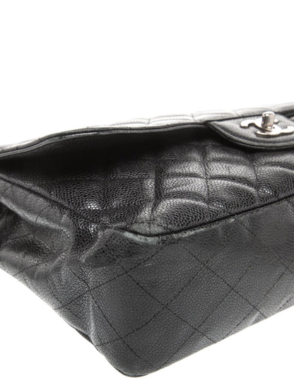 Chanel Caviar Classic Jumbo Single Flap Bag