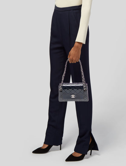 Chanel 2006 Small Accordion Double Flap Bag