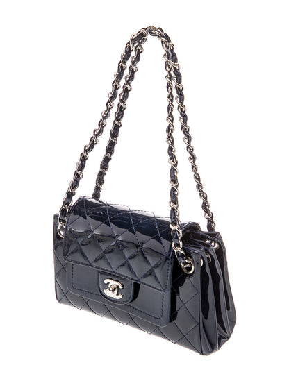 Chanel 2006 Small Accordion Double Flap Bag
