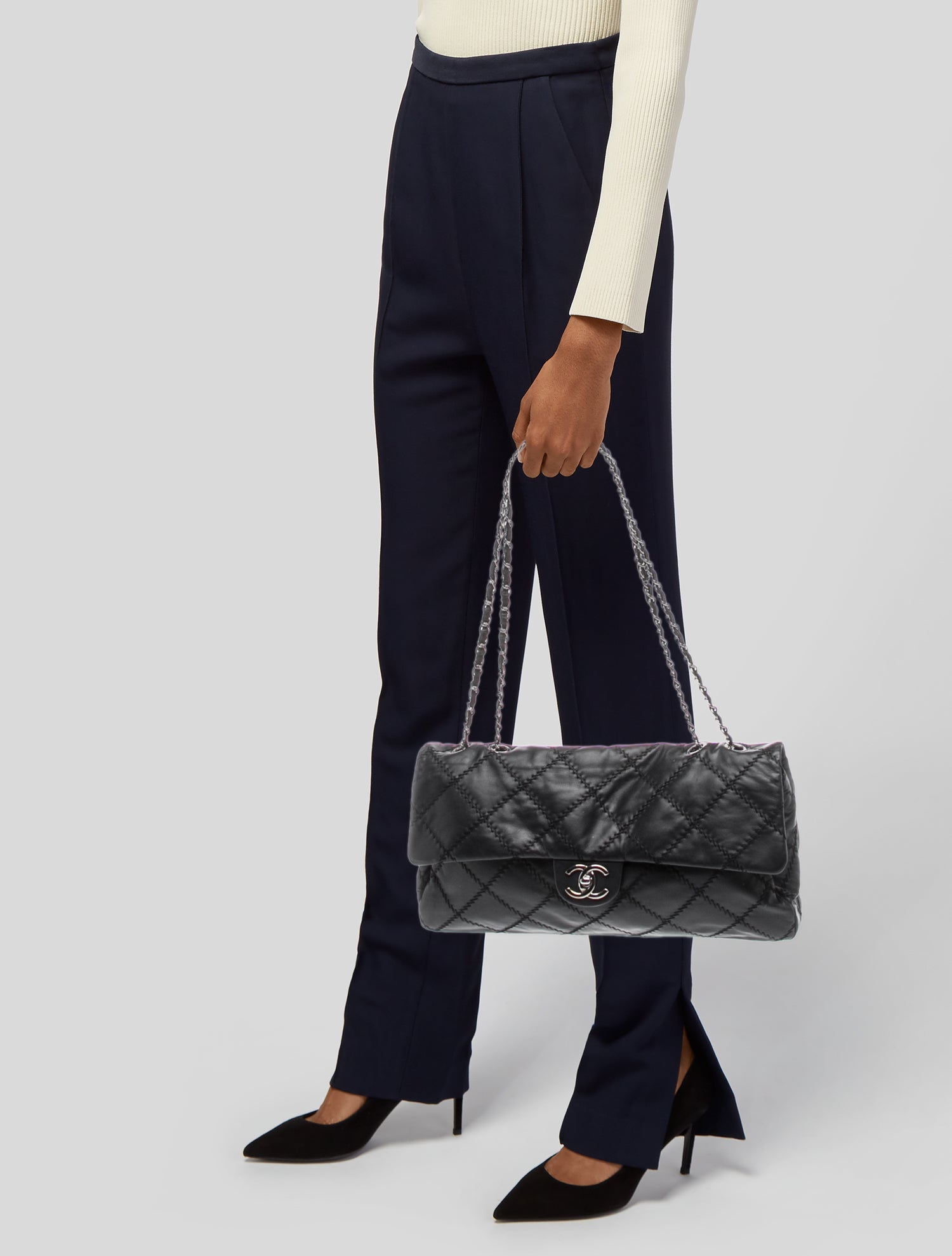 Chanel Ultimate Stitch Jumbo Flap Bag