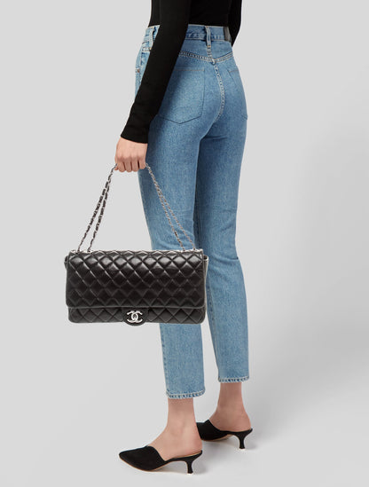 Chanel Paris-Shanghai Jumbo Coco Rain Single Flap Bag