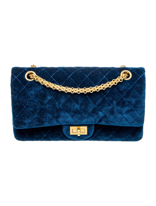 Chanel Velvet Reissue 225 Double Flap Bag