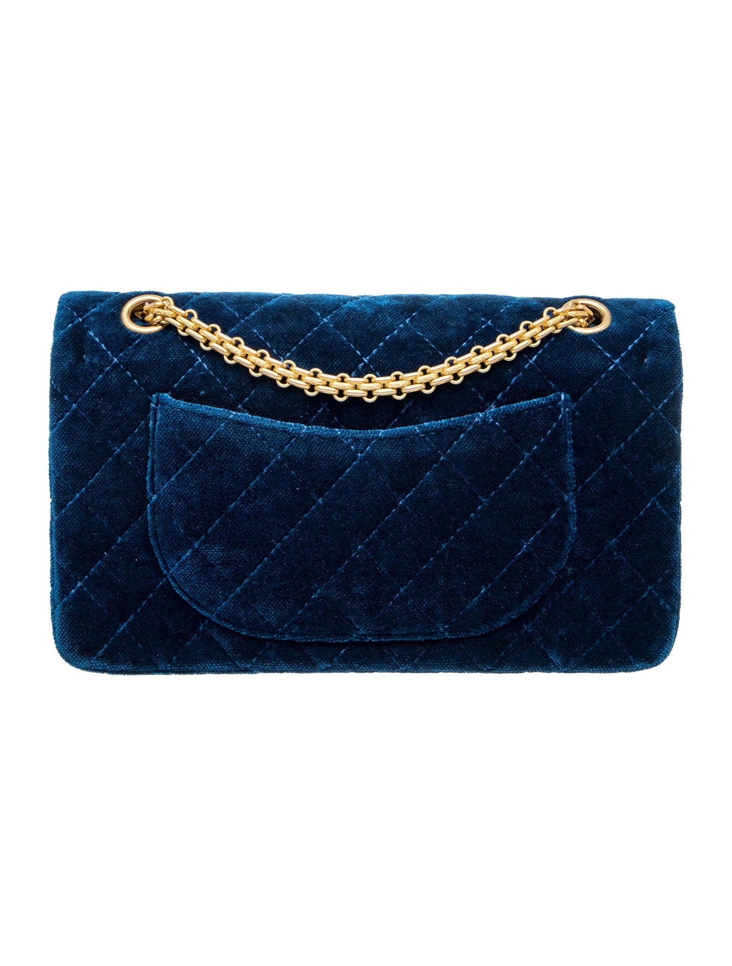 Chanel Velvet Reissue 225 Double Flap Bag