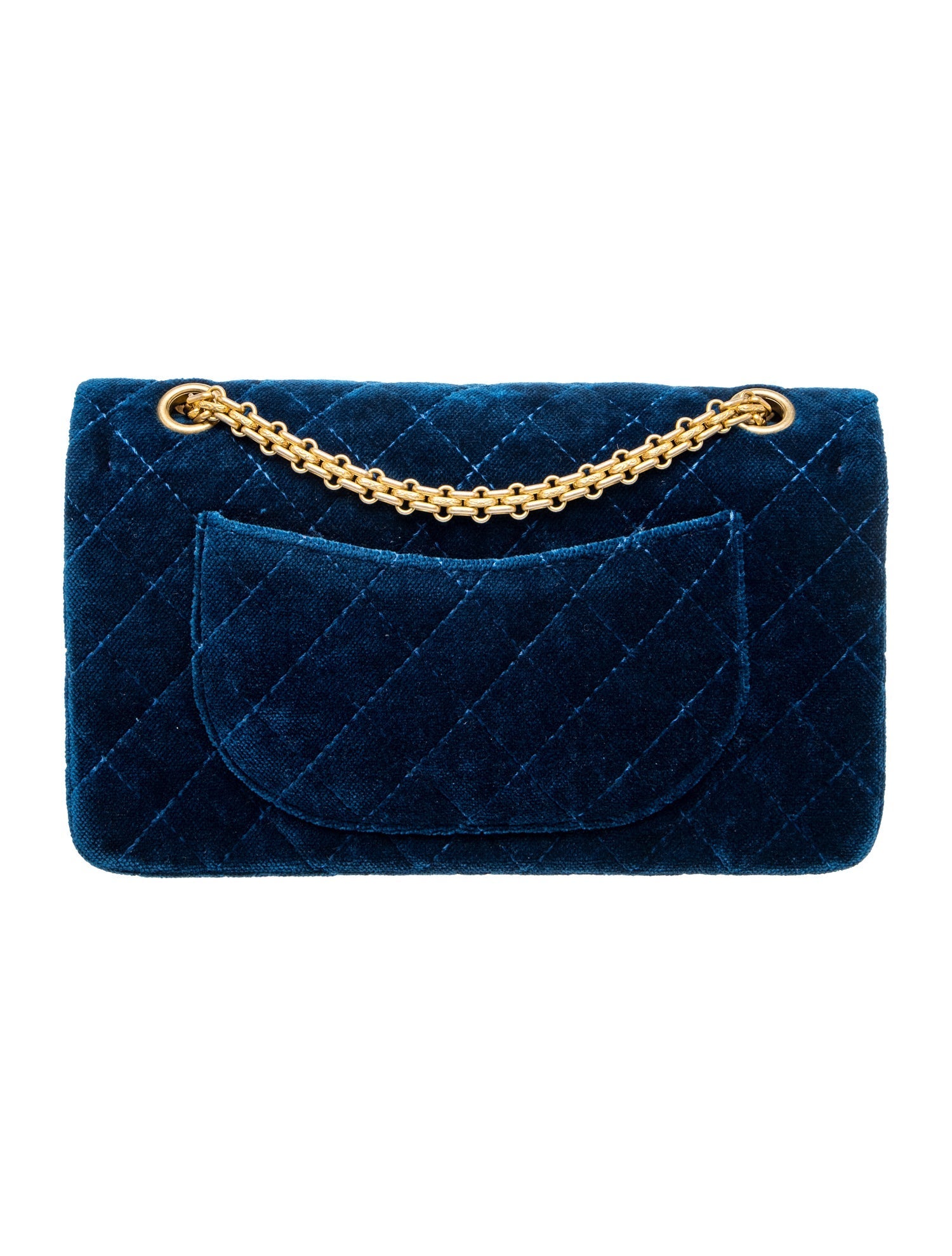 Chanel Velvet Reissue 225 Double Flap Bag