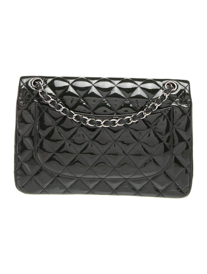 Chanel Classic Jumbo Patent Double Flap Bag