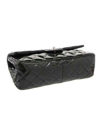 Chanel Classic Jumbo Patent Double Flap Bag