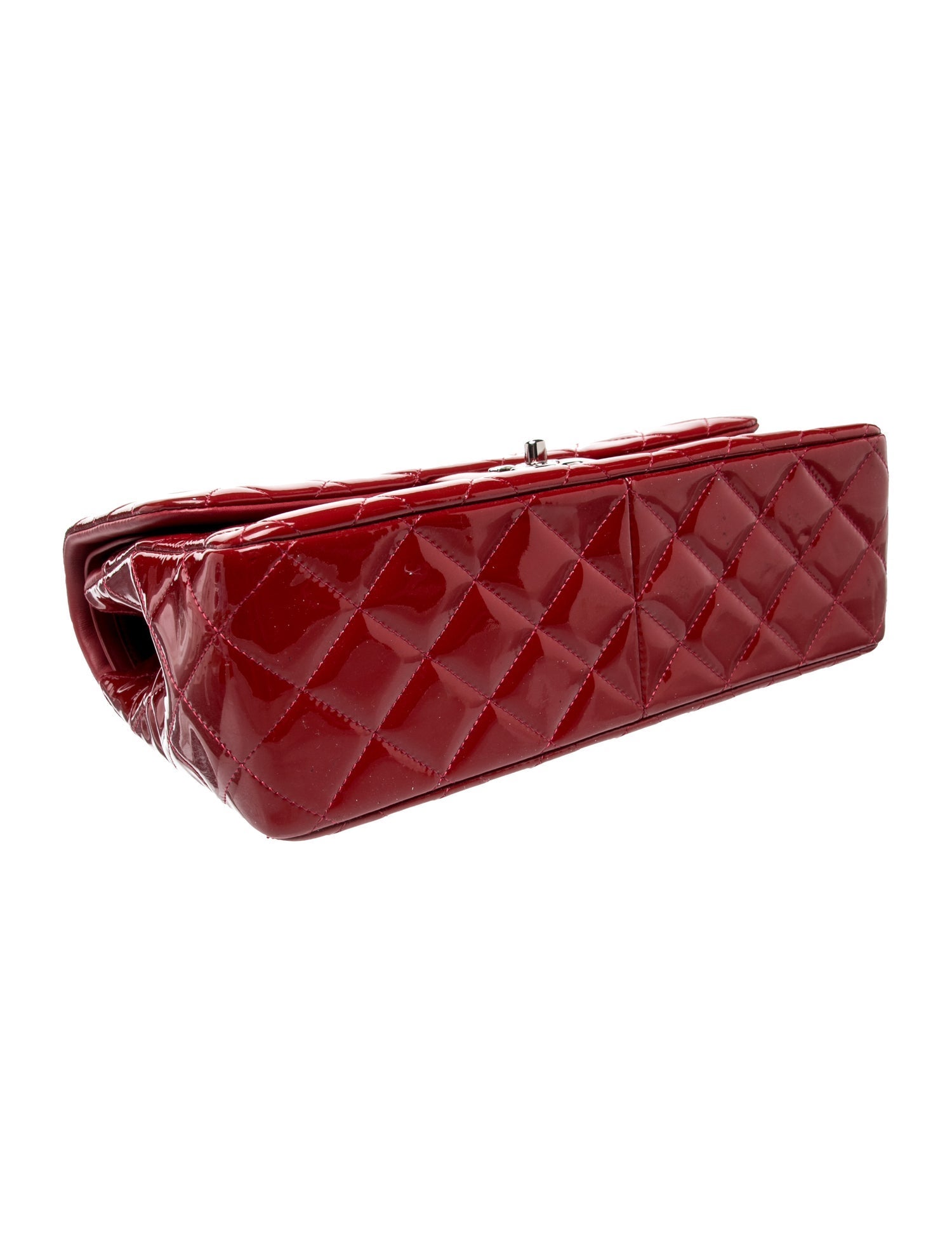 Chanel Jumbo Classic Patent Double Flap Bag