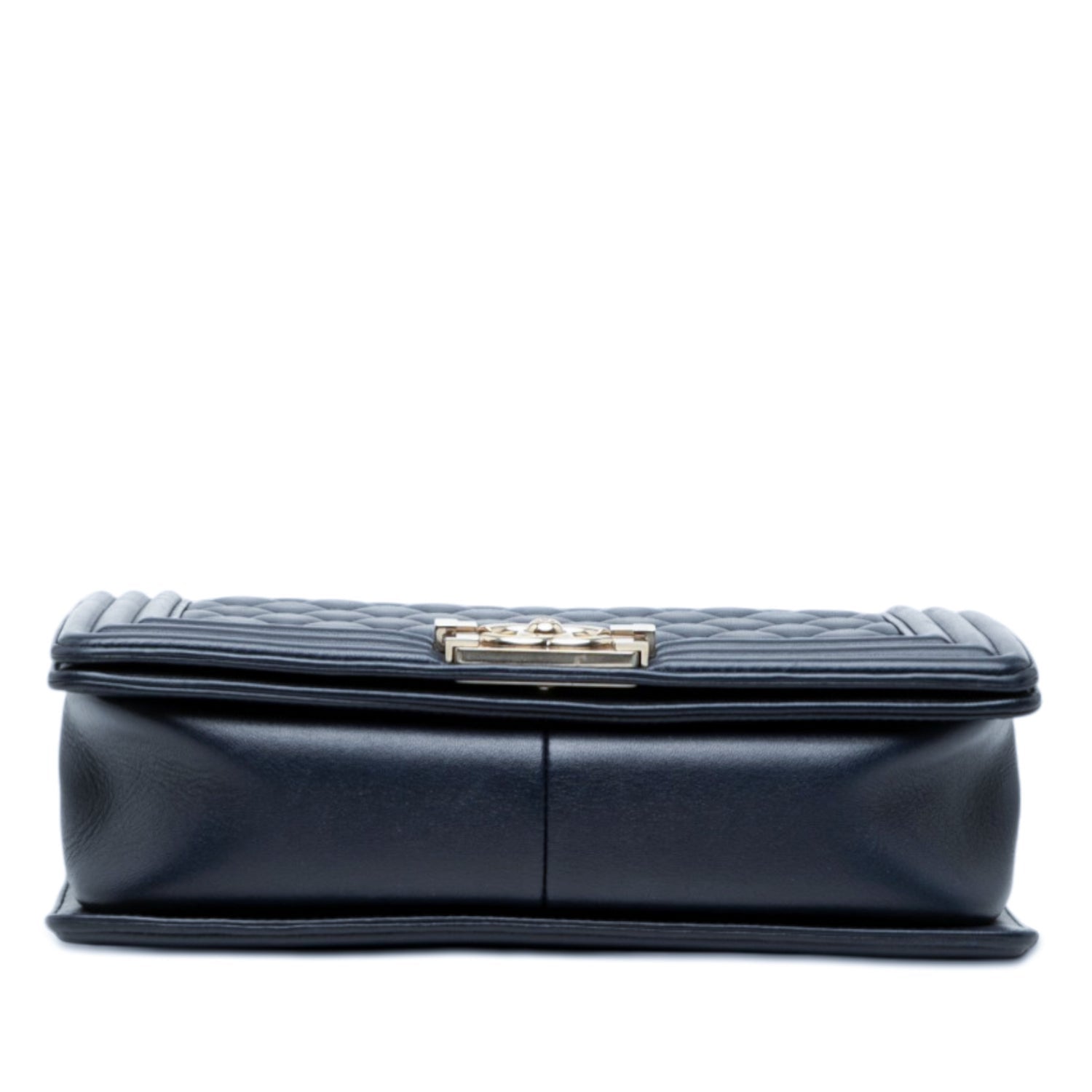 Chanel Old Medium Quilted Lambskin Boy Flap