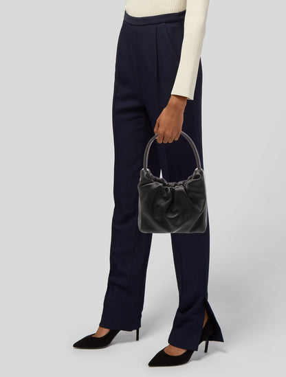 Staud Leather Top Handle Bag