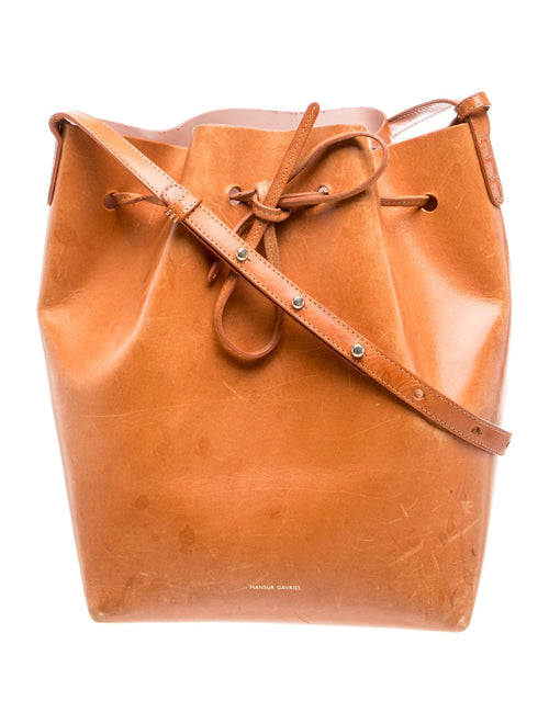 Mansur Gavriel Leather Shoulder Bag