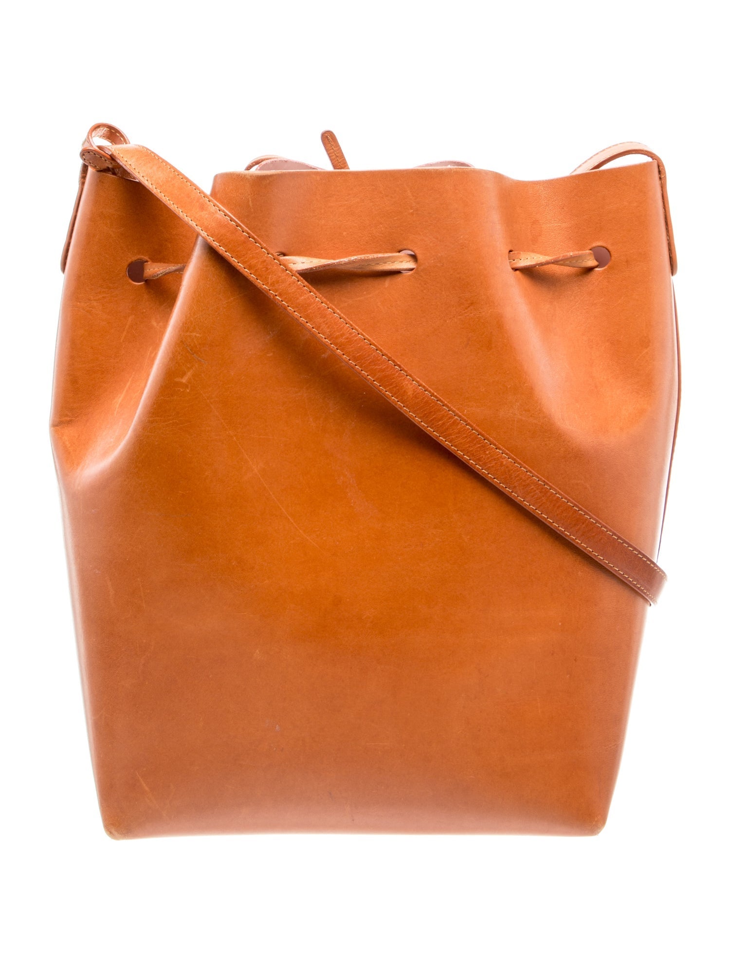 Mansur Gavriel Leather Shoulder Bag