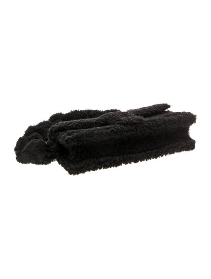Jacquemus Faux Fur Shoulder Bag