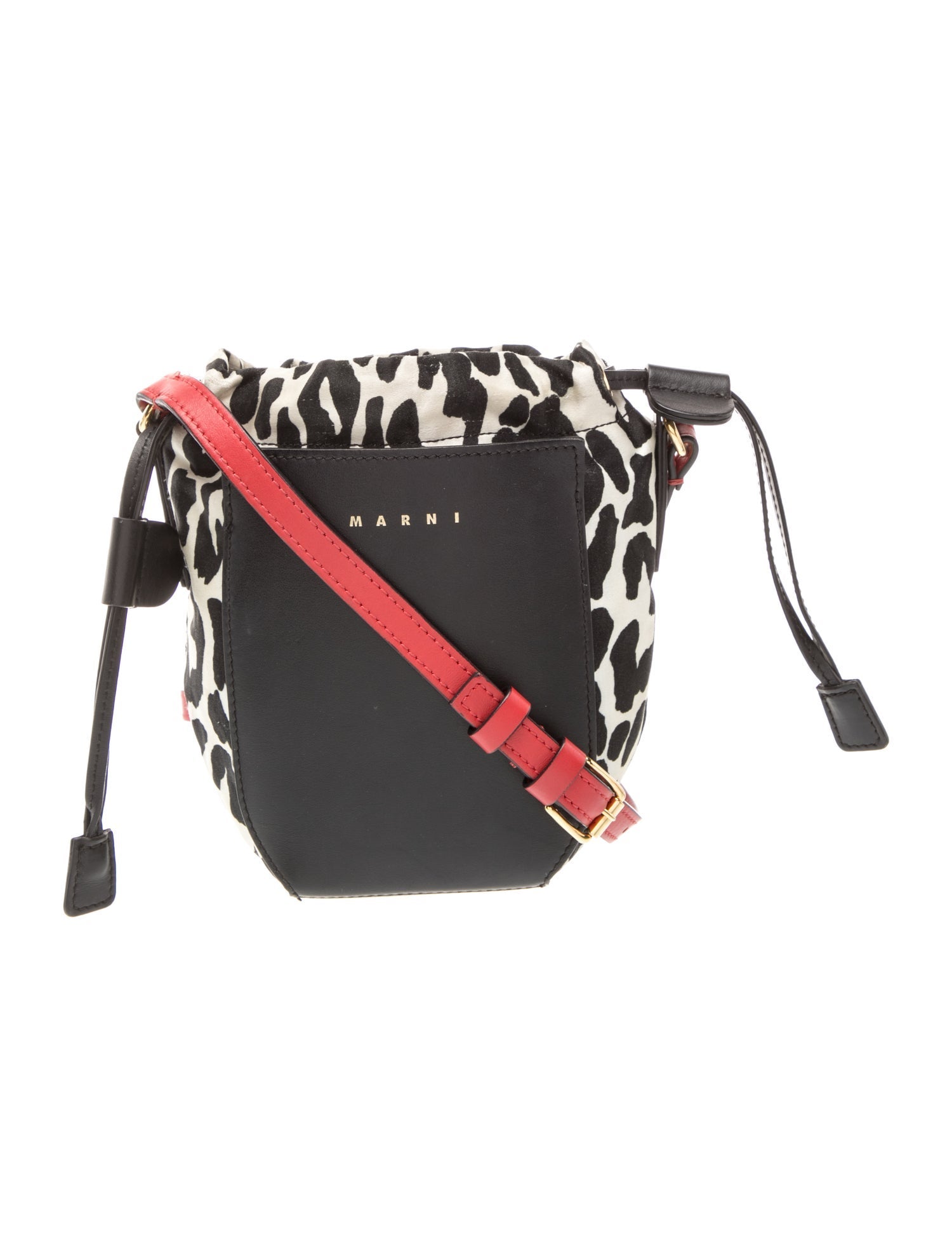Marni Leather Bucket Bag