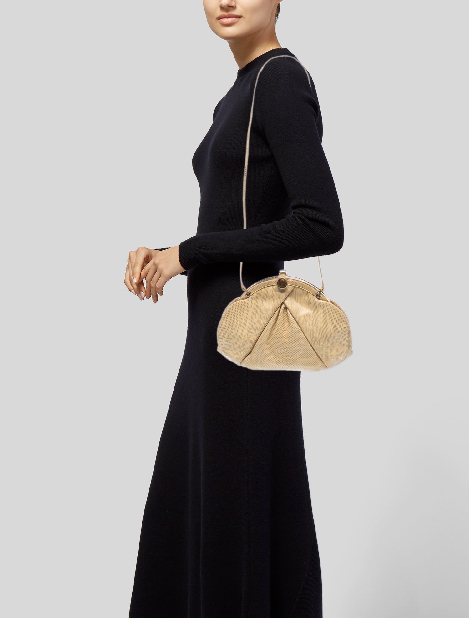 Judith Leiber Patent Leather Evening Bag
