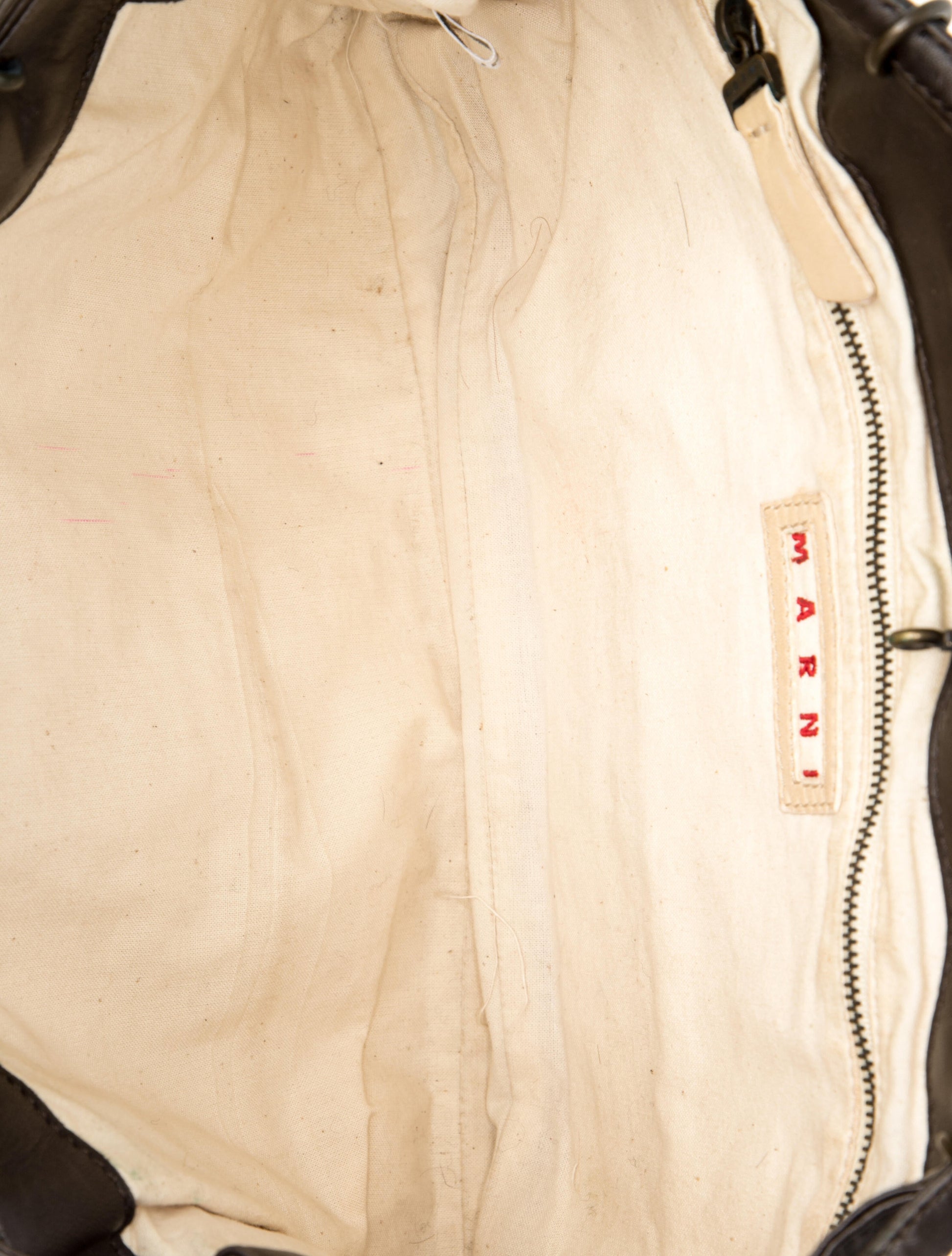Marni Leather Shoulder Bag