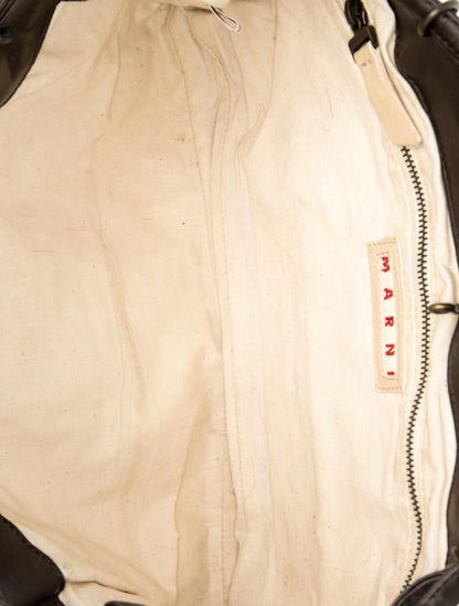 Marni Leather Shoulder Bag